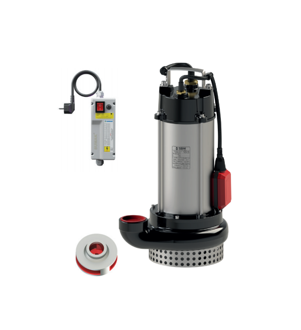 Sumak SDF 30/2 Y - 3 Hp Paslanmaz Gövdeli Kirli Su Dalgıç Pompa 220v