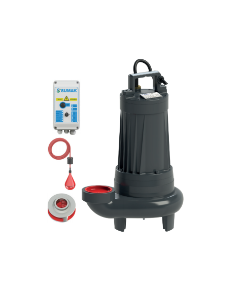 Sumak SDT20/3 - 2.2 Hp 380v Foseptik Dalgıç Pompa