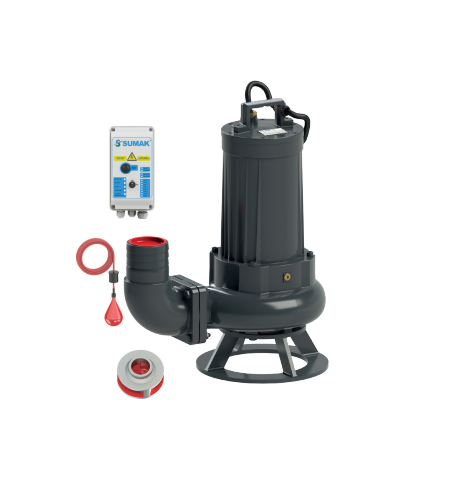 Sumak SDTB 50/4 - 5.5 Hp Foseptik Dalgıç Pompa 1450d/d