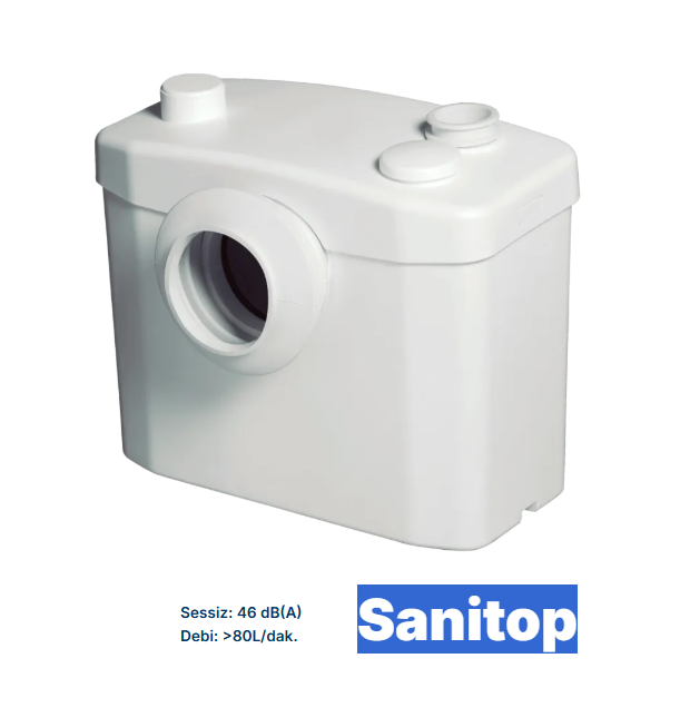 SFA Sanitop - Foseptik Tahliye Cihazı 1WC + 1 ÜNİTE (Wc Öğütücü)