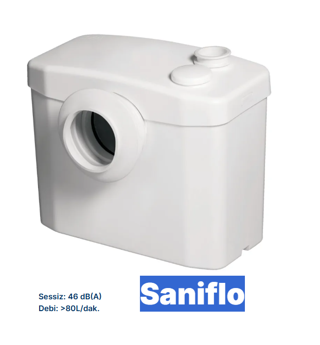 SFA Saniflo - Foseptik Tahliye Cihazı 1WC  (Wc Öğütücü)