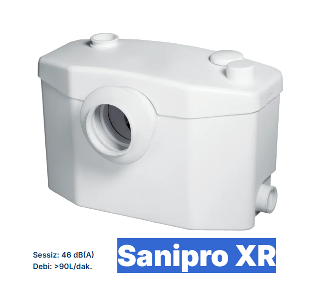 SFA Sanipro xr - Foseptik Tahliye Cihazı 1Wc + 3 Ünite  (Wc Öğütücü)